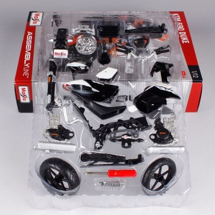 Конструктор Maisto Assembly Line: Мотоцикл KTM 690 Duke (1:12)