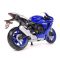 Колекційна модель мотоцикла Yamaha YZF-R1 (2021) — Масштаб 1:18 (Maisto) синя