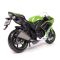 Колекційна модель мотоцикла Kawasaki Ninja ZX-10R (Maisto) — Масштаб 1:18 яскраво-зелена