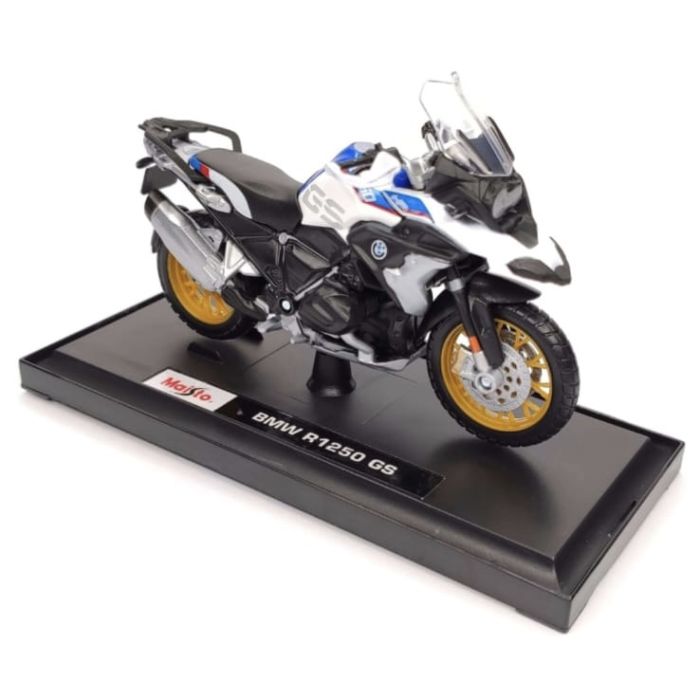 Колекційна модель мотоцикла BMW R1250 GS (Maisto) — Масштаб 1:18