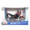 Колекційна модель мотоцикла Honda CRF1000L Africa Twin DCT (Maisto, 1:18) чорно-біла