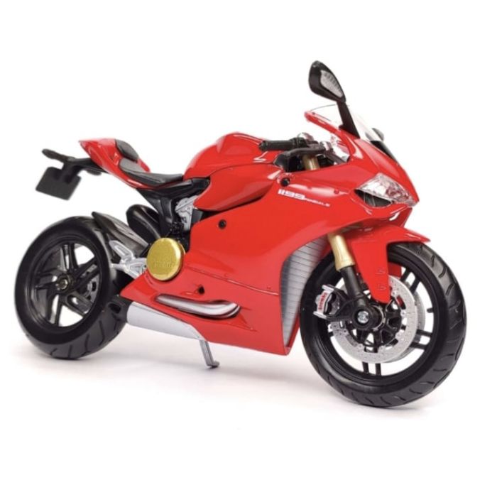 Колекційна модель мотоцикла Ducati 1199 Panigale — Масштаб 1:18 (Maisto) червона