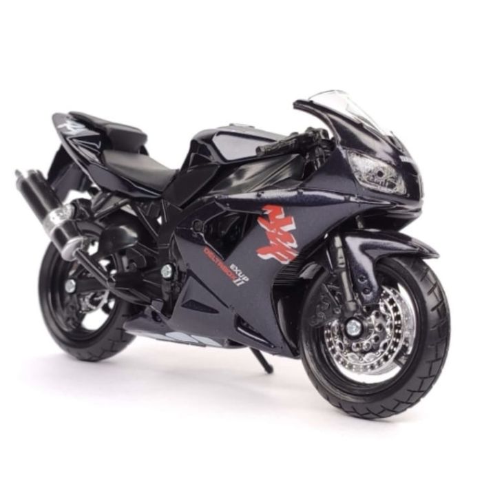 Колекційна модель мотоцикла Yamaha YZF-R1 (Black Edition) — Масштаб 1:18