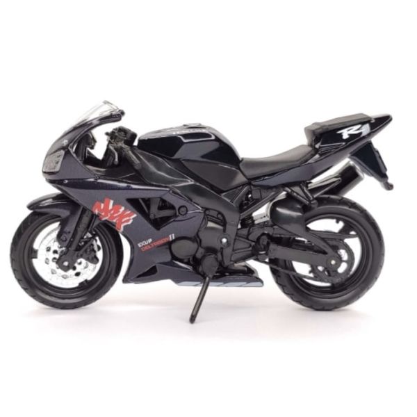Колекційна модель мотоцикла Yamaha YZF-R1 (Black Edition) — Масштаб 1:18