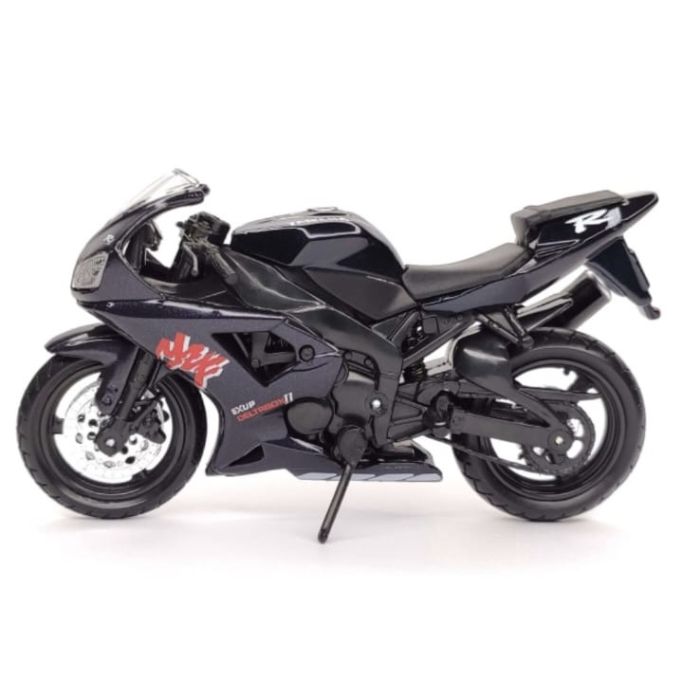 Колекційна модель мотоцикла Yamaha YZF-R1 (Black Edition) — Масштаб 1:18