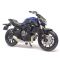 Колекційна модель мотоцикла Yamaha MT-07 (2018) — Maisto 1:18 Special Edition Blue з матовими чорними деталями