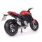 Колекційна модель мотоцикла Maisto Ducati Monster (Масштаб 1:18) яскраво червоний колір