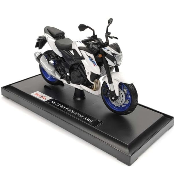 Колекційна модель мотоцикла Suzuki GSX-S750 ABS (Масштаб 1:18) — Maisto Special Edition