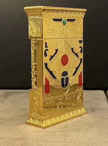 Ексклюзивна бензинова запальничка Rowenta «Скарби Єгипту» Gold