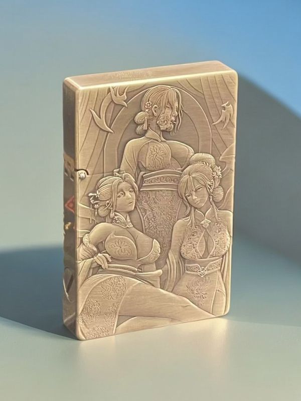 Бензинова запальничка KOJI серії GelanG "Oriental Beauties" (Східні красуні)