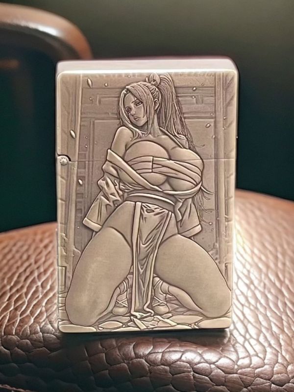 Колекційна бензинова запальничка KOJI GelanG «Kunoichi» (Куноїчі) у стилі аніме/манга
