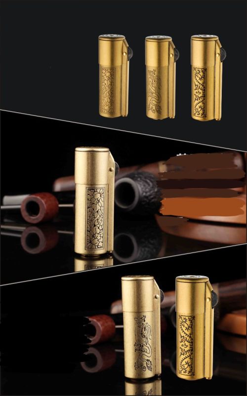 Бензинова  вітрозахисна запальничка Promise «Dragon Gold"