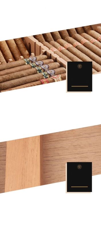 Шкіряний х'юмідор-футляр для 5 сигар Cigarloong (Коричневий)