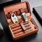Шкіряний дорожній х’юмідор (футляр) для 4 сигар Cigarloong — Коричневий