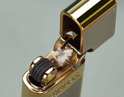 Бензинова запальничка Zorro Slim Brushed Silver