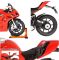 Інтерактивний колекційний мотоцикл Ducati Panigale V4 S (1:6) колір червоний з ефектом диму, світлом і звуком
