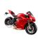 Інтерактивний колекційний мотоцикл Ducati Panigale V4 S (1:6) колір червоний з ефектом диму, світлом і звуком