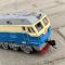 Дитяча залізниця FENFA «Контейнерні перевезення Dongfeng 4D» з акумуляторами (велика траса 7.5 м)