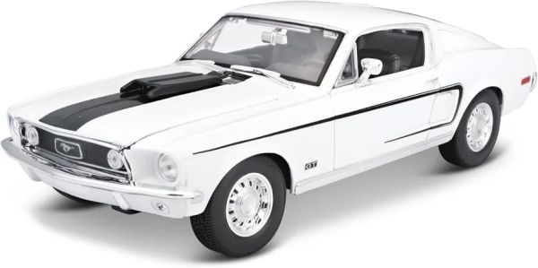 Колекційна модель авто 1968 Ford Mustang GT Cobra Jet (1:18) — Maisto Special Edition