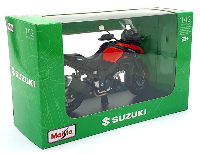 Колекційна автомодель мотоцикла Suzuki V-Strom 1000 від Maisto (масштаб 1:12)