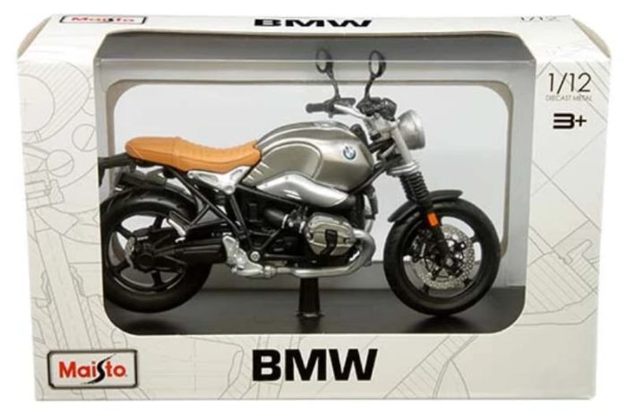 Колекційна модель мотоцикла BMW R nineT Scrambler (Maisto, масштаб 1:12)