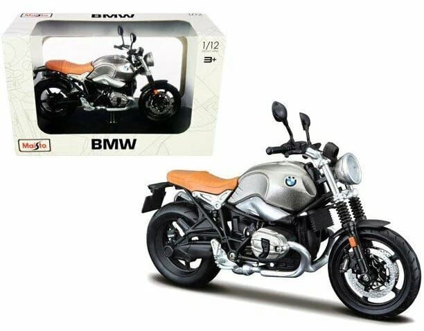 Колекційна модель мотоцикла BMW R nineT Scrambler (Maisto, масштаб 1:12)