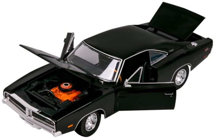 Легендарний американський масл-кар 1969 Dodge Charger R/T від всесвітньо відомого бренду Maisto Special Edition у масштабі 1:18