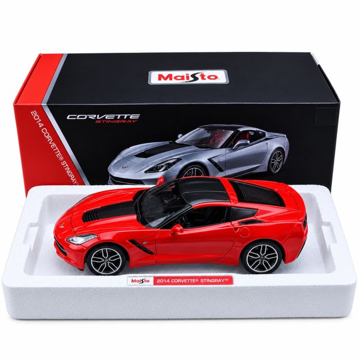 Модель автомобіля 2014 Corvette Stingray Z51 (Масштаб1:18) від Maisto
