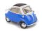 Колекційна модель BMW Isetta Welly 1:18 (синьо-біла) — Легендарний «Bubble Car» 1950-х років у вашій колекції