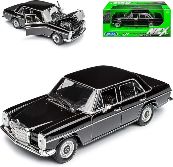 Колекційна модель авто Mercedes-Benz 220 від Welly ( масштаб 1:24)