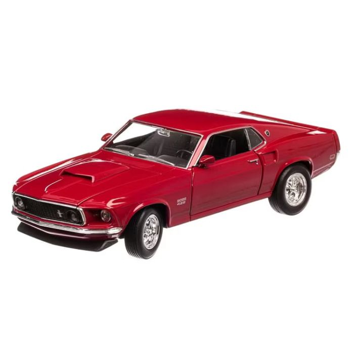Масштабна модель 1969 Ford Mustang Boss 429 від Welly (масшт.1:24)-Легенда американського автопрому