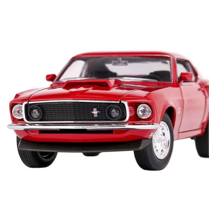 Масштабна модель 1969 Ford Mustang Boss 429 від Welly (масшт.1:24)-Легенда американського автопрому