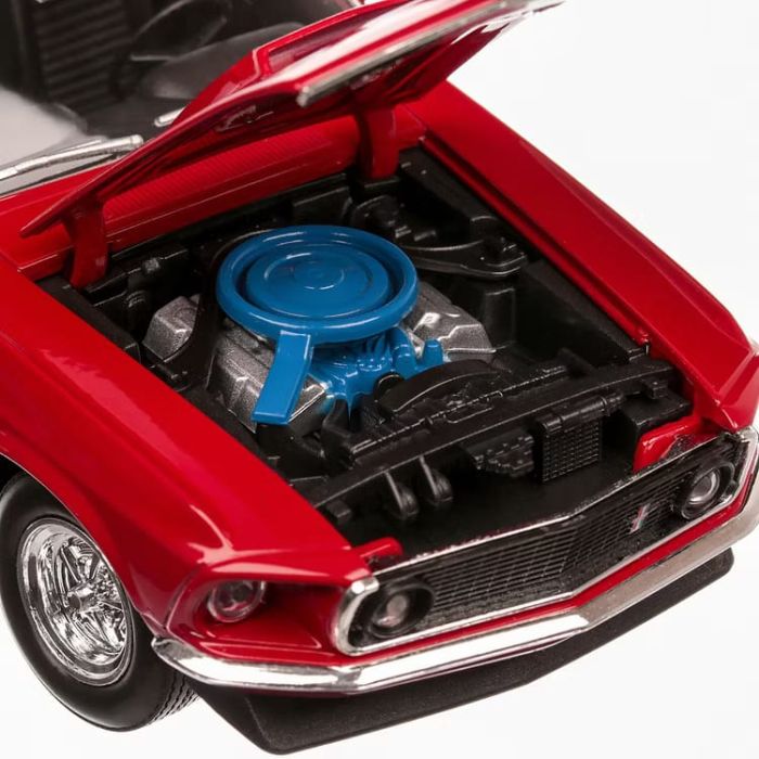 Масштабна модель 1969 Ford Mustang Boss 429 від Welly (масшт.1:24)-Легенда американського автопрому