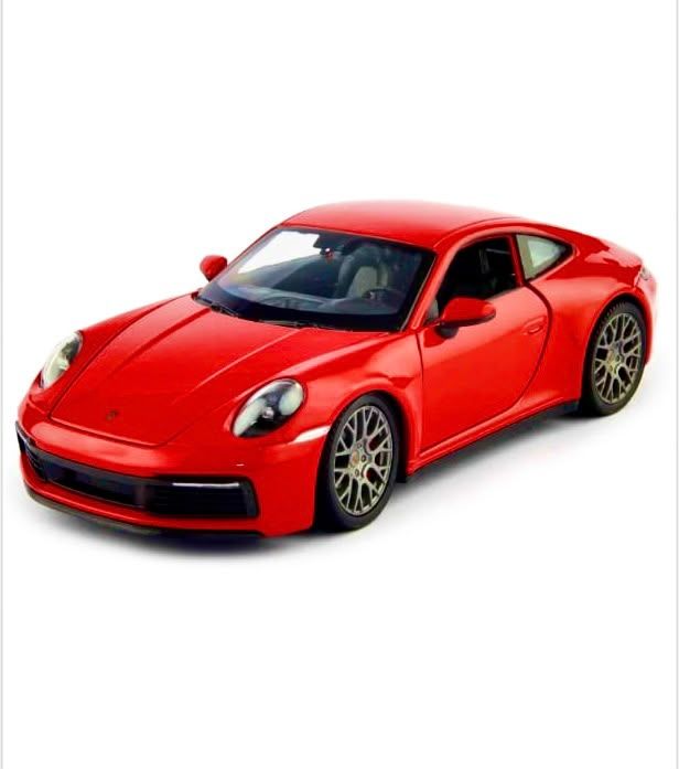 Колекційна модель автомобіля Porsche 911 Carrera 4S (від Welly / NEX Models), масштаб 1:24