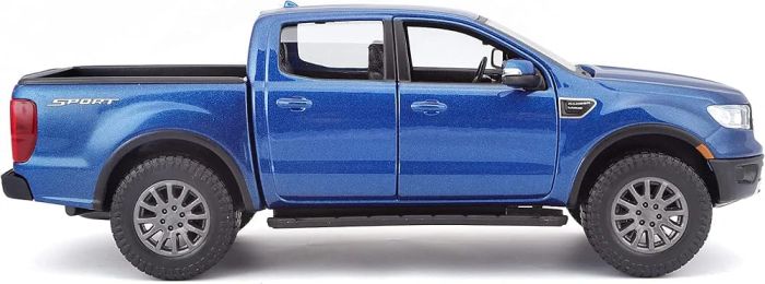 Колекційна модель авто 2019 Ford Ranger  від Maisto ,масш.1:27 (синій металік)