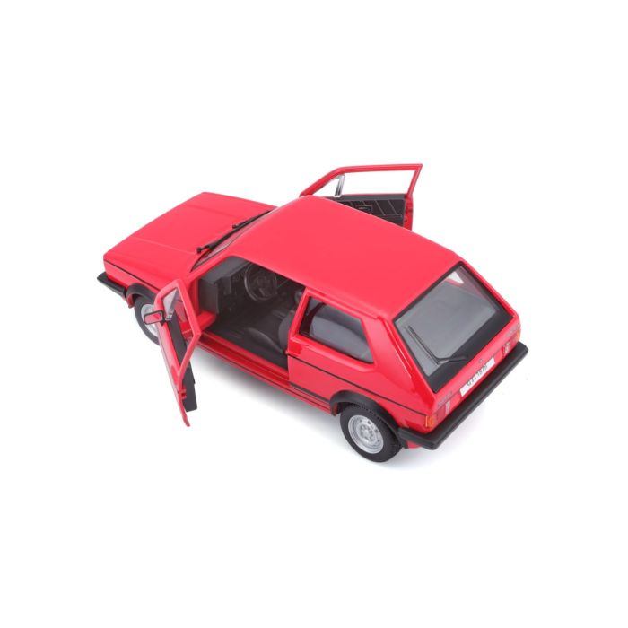 Колекційна модель автомобіля Volkswagen Golf Mk1 GTI (1979) — Масштаб 1:27 (Bburago)