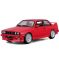 Колекційна масштабна модель авто BMW 3 Series M3 1988 (E30) — від Bburago 1:24, червона