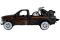 Колекційний набір Maisto HD Custom: 1999 Ford F-350 Super Duty Pickup (1:27) та 2002 Harley-Davidson FXSTB Night Train (1:24)
