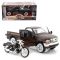Колекційний набір Maisto HD Custom: 1999 Ford F-350 Super Duty Pickup (1:27) та 2002 Harley-Davidson FXSTB Night Train (1:24)