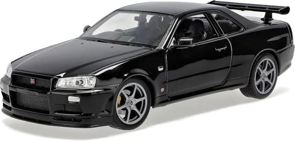 Колекційна масштабна модель Nissan Skyline GT-R (R34) — 1:24, Welly (NEX Models)