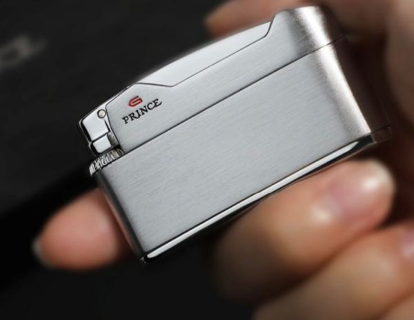 Газова запальничка Prince Brushed Silver (Принц Матовий Срібний)