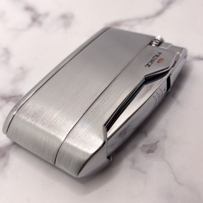 Газова запальничка Prince Brushed Silver (Принц Матовий Срібний)