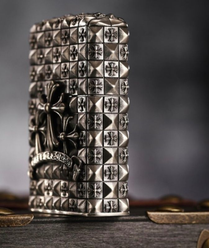 Бензинова запальничкаZippo Chrome Knight (Хромований Лицар)