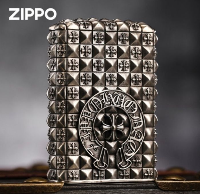 Бензинова запальничкаZippo Chrome Knight (Хромований Лицар)