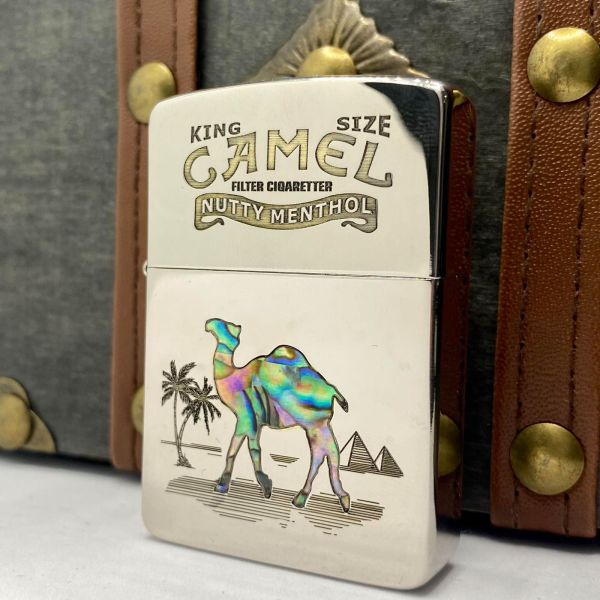 Бензинова запальничка Zorro "Camel Перламутр"