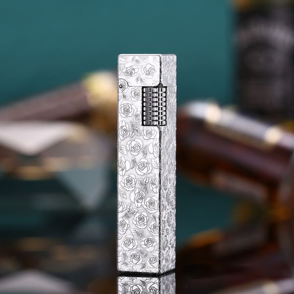 Бензинова запальничка Maduro Silver Rose (Срібна Троянда)