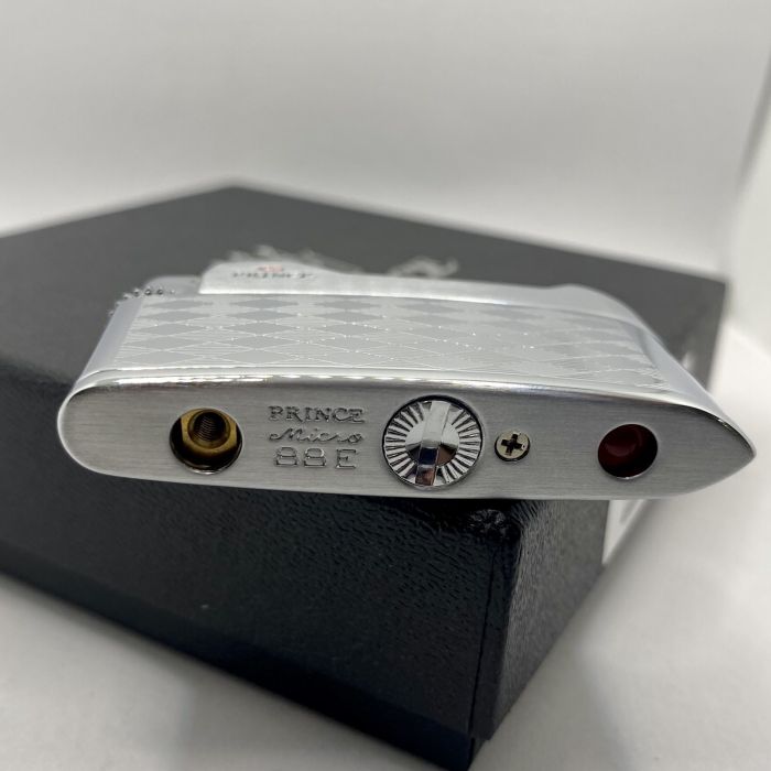 Газова запальничка Prince micro 88e "Silver Grid" (Срібна Сітка)