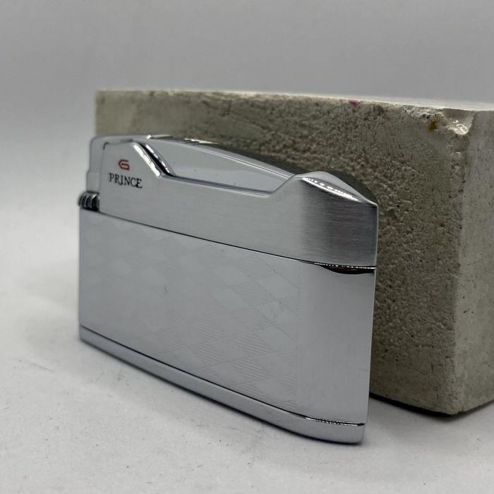 Газова запальничка Prince micro 88e "Silver Grid" (Срібна Сітка)