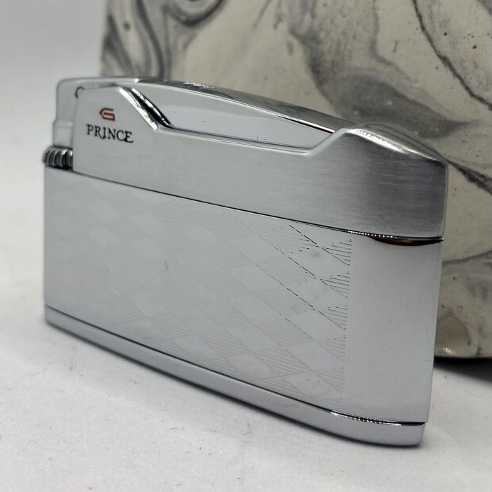 Газова запальничка Prince micro 88e "Silver Grid" (Срібна Сітка)