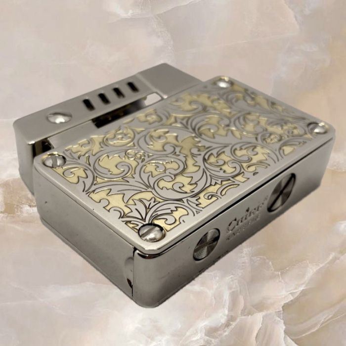 Преміум Бензинова Запальничка Chief з Двоколірним Гравіюванням